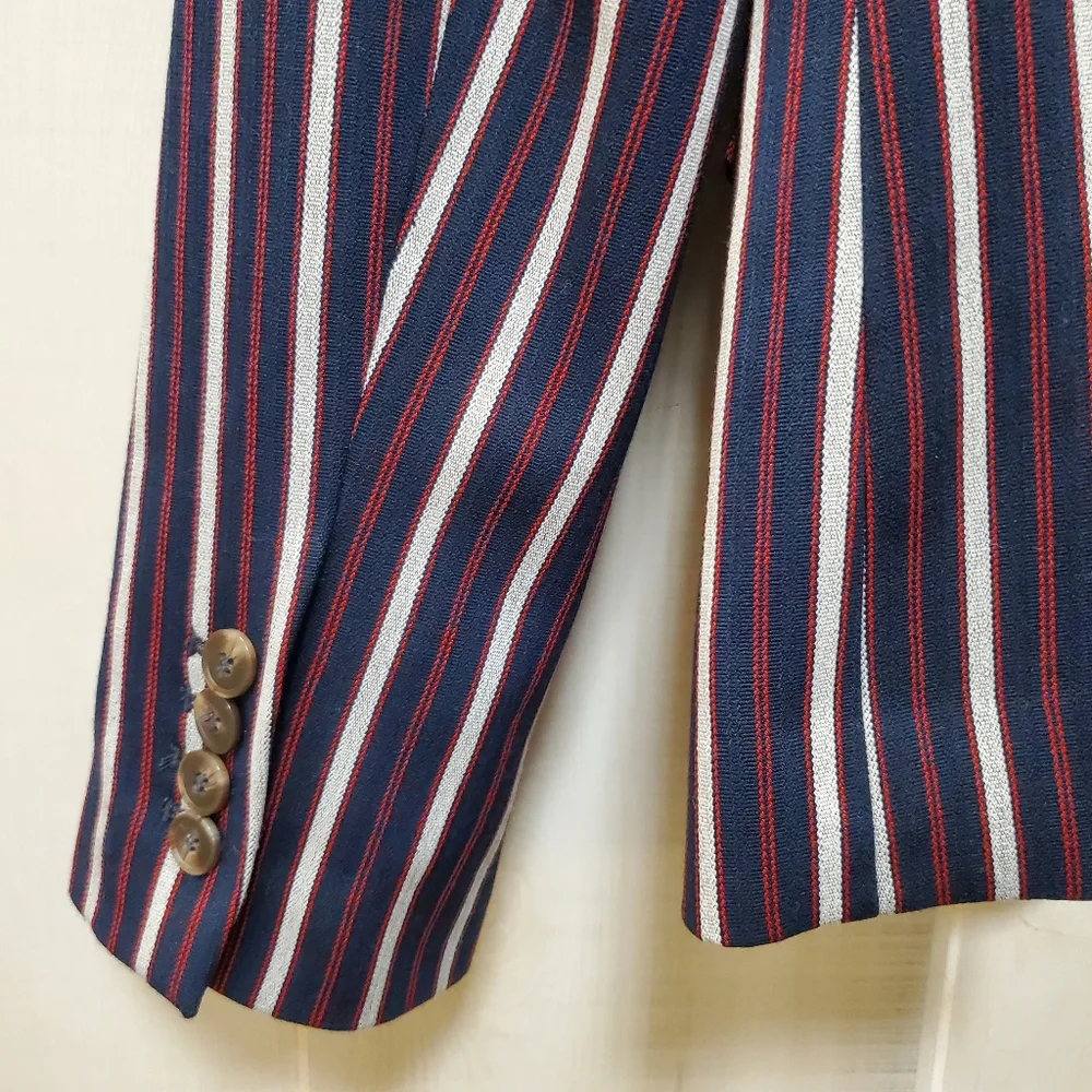 NWT Cartonnier Striped Blazer with Pockets! NEW size S - Picture 8 of 16